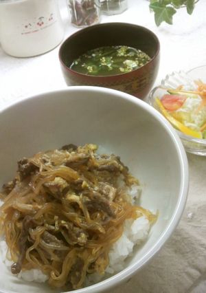 ☆すき焼き牛丼タレ!すき焼きタレ黄金比☆-レシピのメイン写真