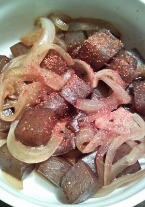 玉ねぎとこんにゃくの甘辛煮☆-レシピのメイン写真