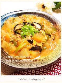 冬瓜のクミン麻婆(マーボー)-レシピのメイン写真