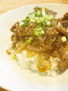 オッサンのステーキ丼-レシピのメイン写真