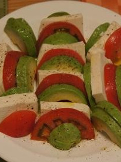 豆腐使用 イタリア色のカプレーゼ-レシピのメイン写真