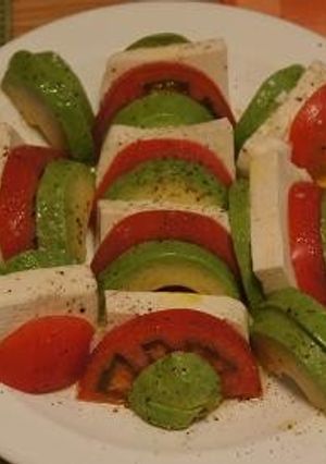 豆腐使用　イタリア色のカプレーゼ-レシピのメイン写真