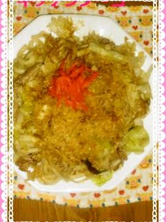 めんつゆで焼きうどん-レシピのメイン写真