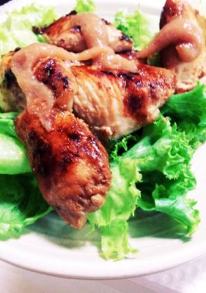 塩麹なささみの梅肉ソースがけ-レシピのメイン写真