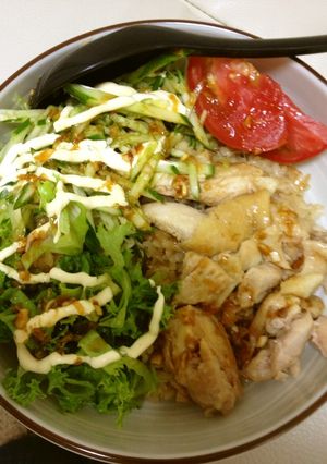 炊飯器で簡単！シンガポール チキンライス-レシピのメイン写真