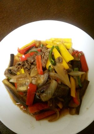 肉と野菜のカラフル炒め-レシピのメイン写真