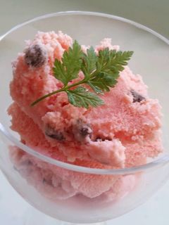 さっぱり!すいかアイスクリーム-レシピのメイン写真