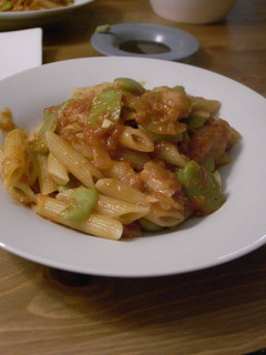 そら豆のペンネアラビアータ-レシピのメイン写真