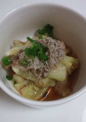 おなすのとろろ昆布和え-レシピのメイン写真