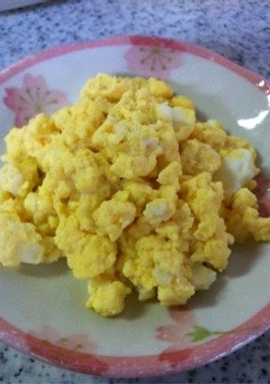 ☆レンジでチン‼炒り卵☆-レシピのメイン写真