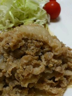たった5分で生姜焼き-レシピのメイン写真