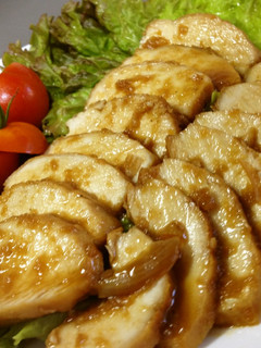 鶏のムネ肉でチャーシュー-レシピのメイン写真