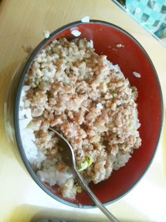 ねぎそぼろの塩あんかけ丼-レシピのメイン写真