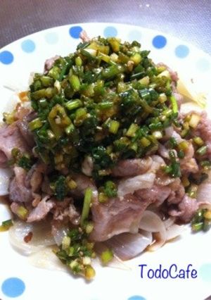 ☆スタミナ葱タレ豚☆-レシピのメイン写真