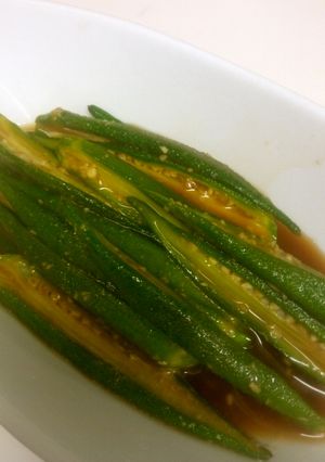 ｵｸﾗの麺つゆﾜｻﾋﾞ合え♪-レシピのメイン写真