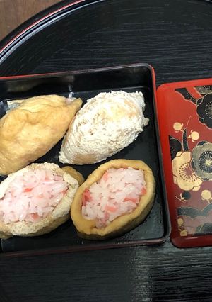 ピンクのおいなりさん-レシピのメイン写真