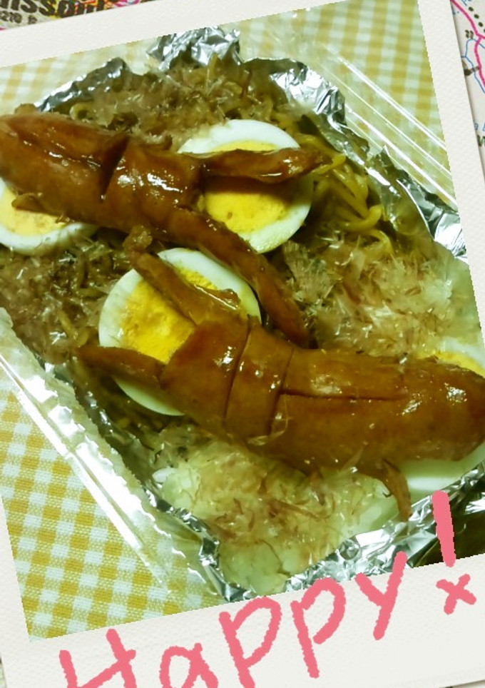 手抜き簡単焼きそば弁当-レシピのメイン写真