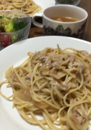 ☆ツナ玉ねぎパスタ-レシピのメイン写真