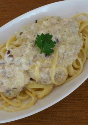 明太子と豆乳のクリームパスタ-レシピのメイン写真
