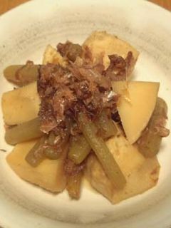筍と蕗の土佐煮-レシピのメイン写真