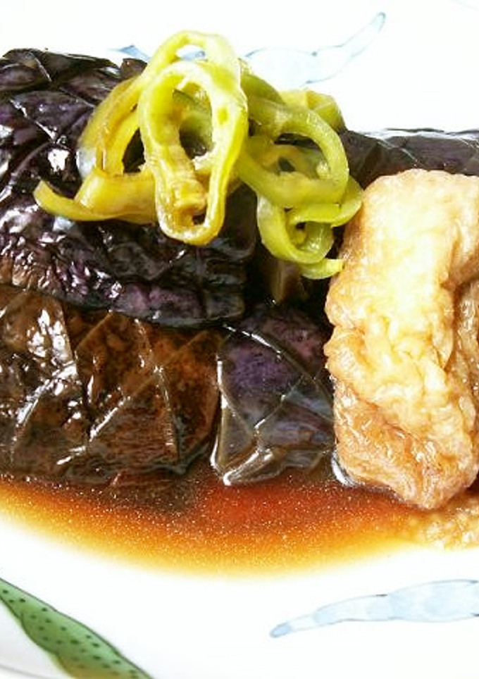 茄子と油揚の煮物-レシピのメイン写真