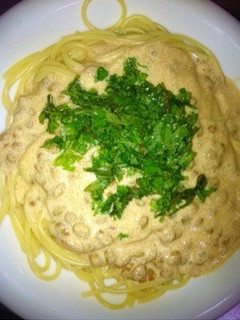 納豆と明太子の濃厚パスタ☆-レシピのメイン写真