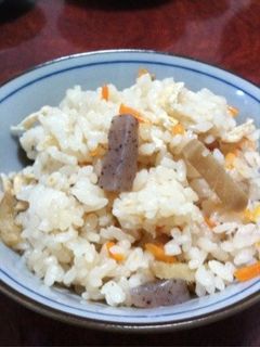 余った煮汁で炊き込みご飯-レシピのメイン写真