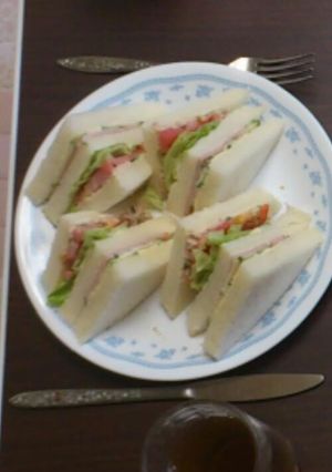 気分は喫茶店！サンドイッチ-レシピのメイン写真