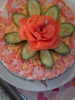 誕生日のケーキ寿司-レシピのメイン写真