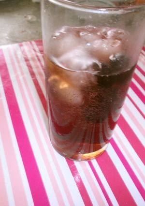 夏飲料♡アールグレイ炭酸ブルーベリー入り-レシピのメイン写真