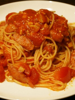 簡単パスタ☆手間要らずなトマトソース-レシピのメイン写真