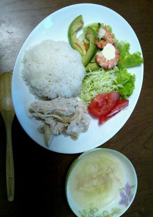 まるごと♪シンガポールチキンライス-レシピのメイン写真
