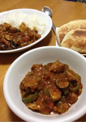 フライパンで♡夏野菜カレー-レシピのメイン写真