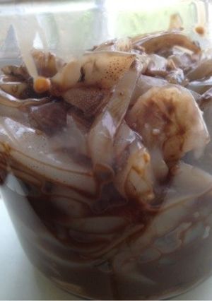 烏賊劇的変化醤油麹で塩辛-レシピのメイン写真
