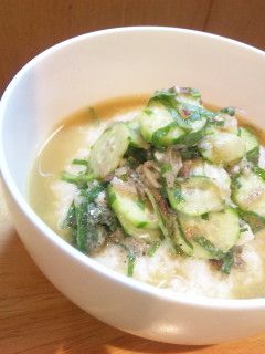 冷汁&冷汁とろろ丼-レシピのメイン写真