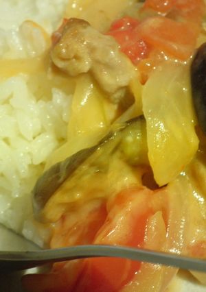 トマトとナスのクリーム煮-レシピのメイン写真