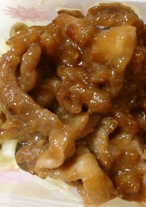 材料豚肉だけ！激ウマ甘辛肉◎-レシピのメイン写真