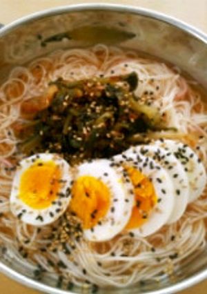 열무국수(ヨルムククス)-レシピのメイン写真