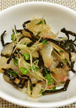 鯛の昆布和え-レシピのメイン写真