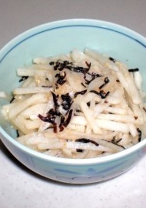 大根と塩昆布のサラダ-レシピのメイン写真