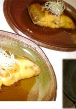 『カラスカレイのポン酢煮』-レシピのメイン写真