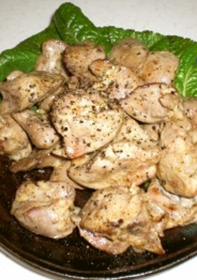 鶏レバーのマヨネーズ炒め-レシピのメイン写真