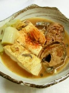 サバ缶豆腐-レシピのメイン写真