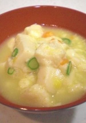 高野豆腐のコーン煮（離乳食つぶつぶ期）-レシピのメイン写真