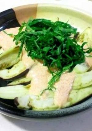 なすびの明太子マヨネーズがけ-レシピのメイン写真