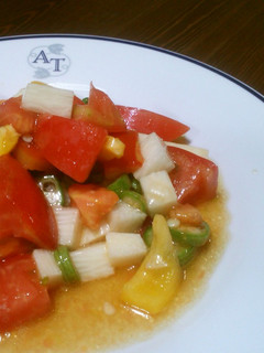 夏野菜と長いものネバサラダ(´▽`)♪-レシピのメイン写真