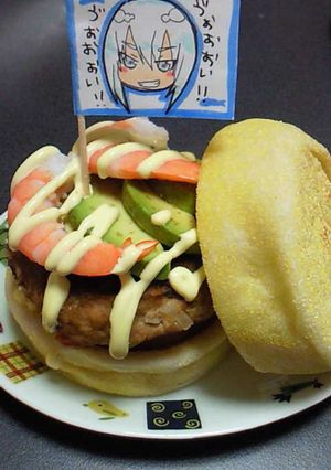 でっかいハンバーガー！-レシピのメイン写真