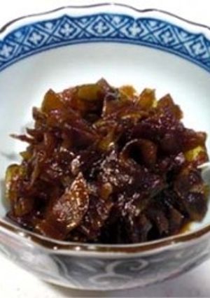 ショウガの醤油煮梅風味-レシピのメイン写真