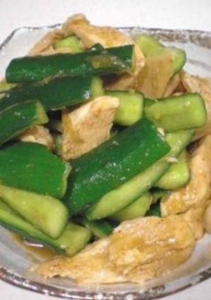 きゅうりと鶏胸肉のマーマレード和え-レシピのメイン写真