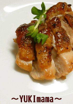 鶏もも肉の塩麹マヨワイン漬けのてりやき-レシピのメイン写真